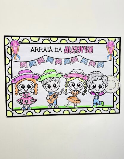Cartaz sobre A Festa Junina - Imagem 6