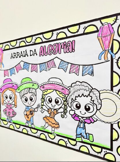 Cartaz sobre A Festa Junina - Imagem 9