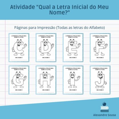 Atividade "Qual a Letra Inicial do Meu Nome?" - Image 2