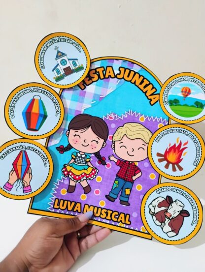 Luva Musical - Festa Junina