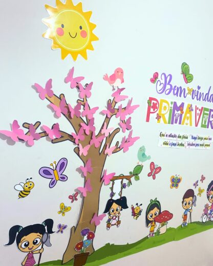 Painel Bem-vinda Primavera - Imagem 3