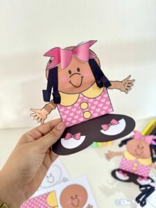 ATIVIDADE 3D TEMA “MENINA BONITA DO LAÇO DE FITA”