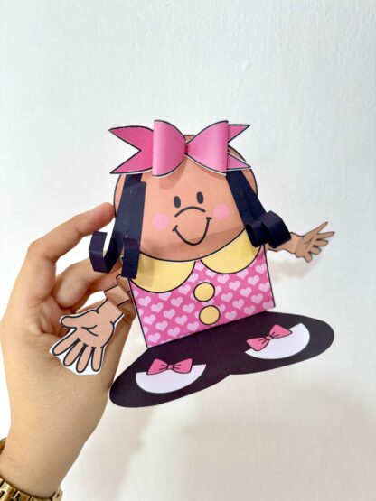 ATIVIDADE 3D TEMA “MENINA BONITA DO LAÇO DE FITA” - Image 7