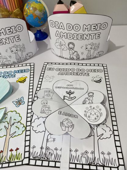 Cartão Interativo meio ambiente - Imagem 2