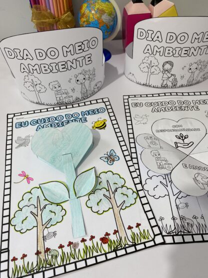 Cartão Interativo meio ambiente - Imagem 3