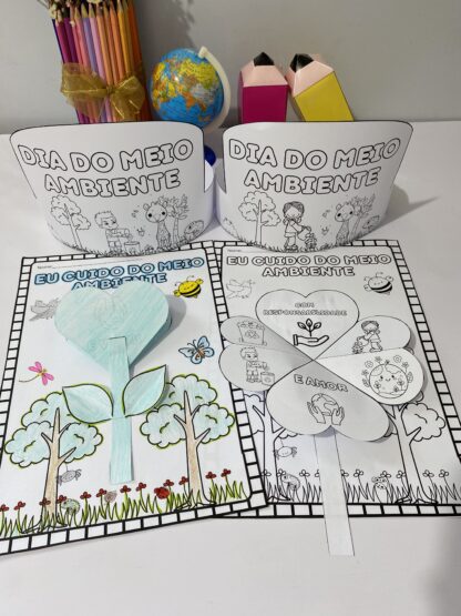 Cartão Interativo meio ambiente - Imagem 4