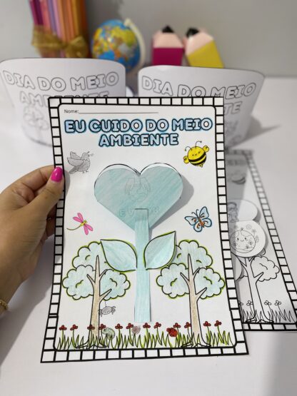 Cartão Interativo meio ambiente - Imagem 5