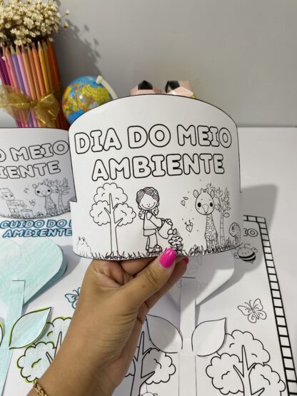 Cartão Interativo meio ambiente - Imagem 7
