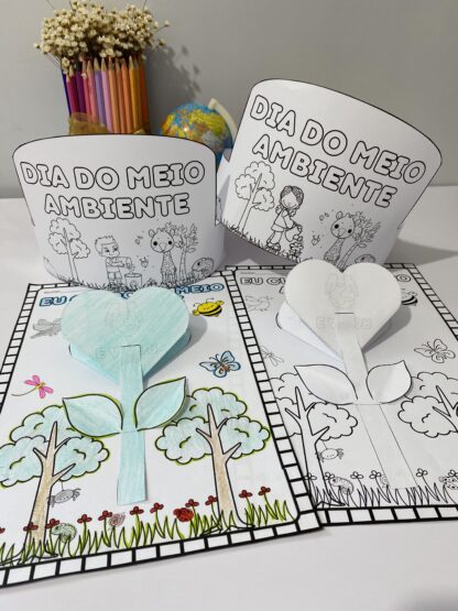 Cartão Interativo meio ambiente - Imagem 9