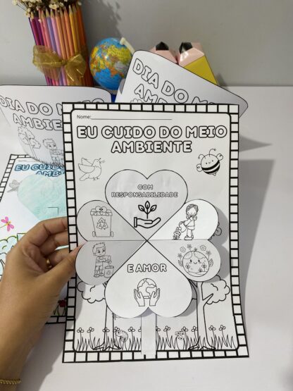 Cartão Interativo meio ambiente - Imagem 11
