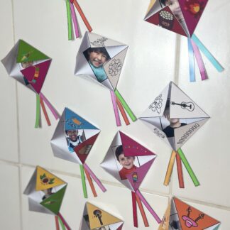 Balões juninos