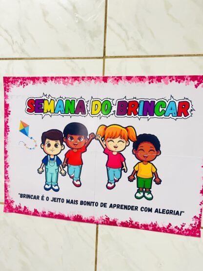 🌟 PAINEL SEMANA DO BRINCAR 🌟 - Imagem 3