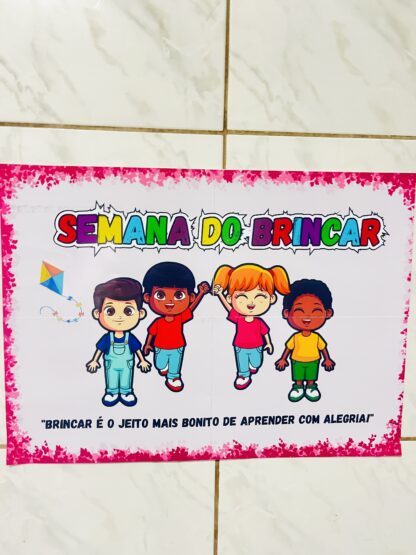 🌟 PAINEL SEMANA DO BRINCAR 🌟 - Imagem 4
