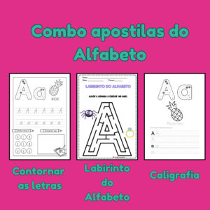 Combo Apostilas do Alfabeto