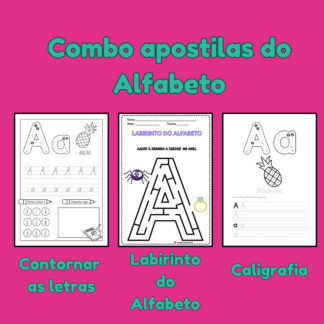Combo Apostilas do Alfabeto