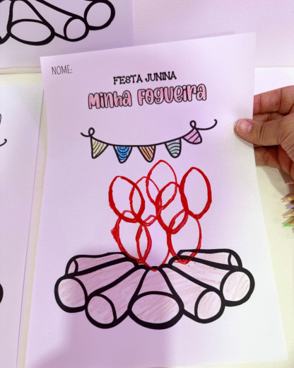 Atividade Artes Fogueira - Imagem 3