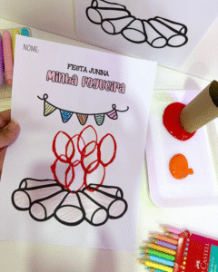 Atividade Artes Fogueira