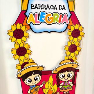 Bambolê festa junina - Barraca da alegria