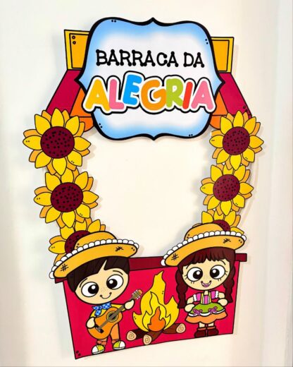 Bambolê festa junina - Barraca da alegria