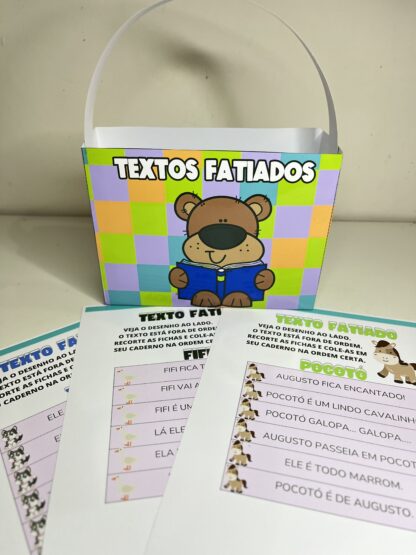🧳 Textos Fatiados com Maletinha | Leitura e Compreensão Textual na Alfabetização - Imagem 7