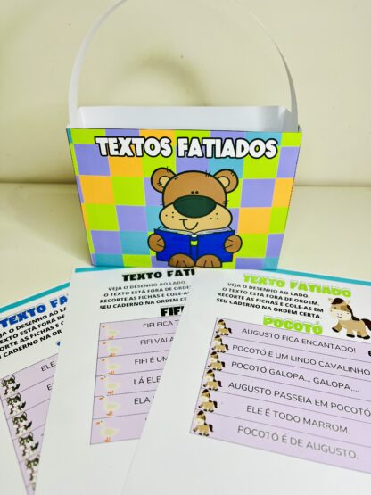 🧳 Textos Fatiados com Maletinha | Leitura e Compreensão Textual na Alfabetização - Imagem 6