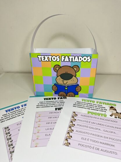 🧳 Textos Fatiados com Maletinha | Leitura e Compreensão Textual na Alfabetização - Imagem 4