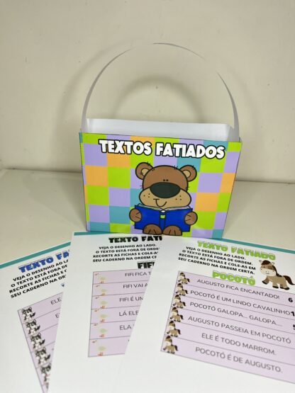🧳 Textos Fatiados com Maletinha | Leitura e Compreensão Textual na Alfabetização - Imagem 3