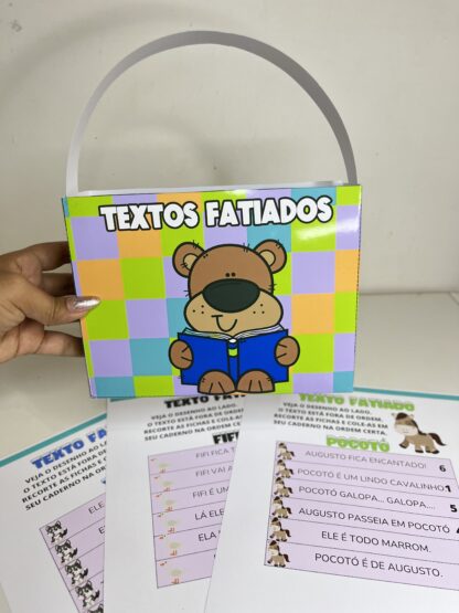 🧳 Textos Fatiados com Maletinha | Leitura e Compreensão Textual na Alfabetização - Imagem 2