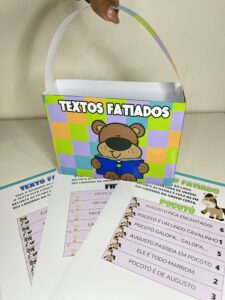 🧳 Textos Fatiados com Maletinha | Leitura e Compreensão Textual na Alfabetização