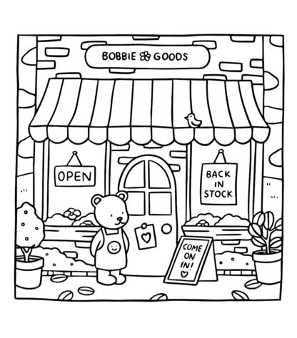 Livros de colorir BOBBIE GOODS - Imagem 4