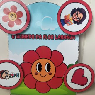 🧡 O Segredo da Flor Laranja