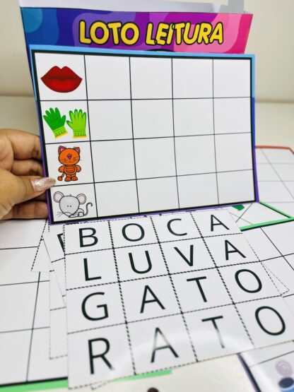 🔤 Loto Leitura – Palavras Dissílabas | Leitura e Escrita de Forma Lúdica! - Imagem 6