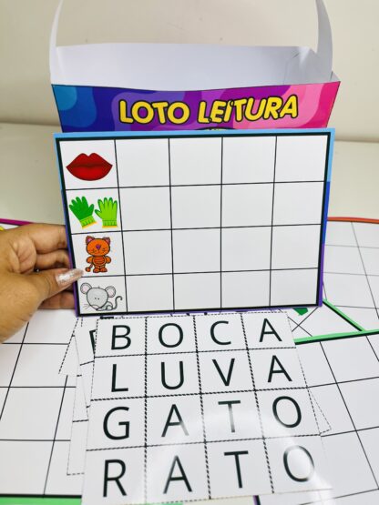🔤 Loto Leitura – Palavras Dissílabas | Leitura e Escrita de Forma Lúdica! - Imagem 3