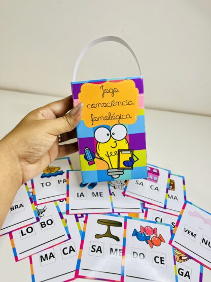 🧠✨ Consciência Fonológica – Sílaba Embaralhada | Brincando de Montar Palavras! - Imagem 4