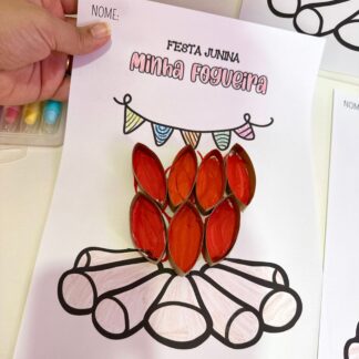 Atividade Artes - Fogueira