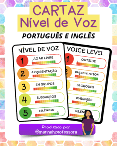 Cartaz | Nível de Voz