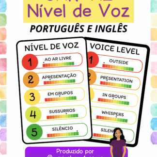 Cartaz | Nível de Voz