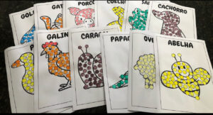 Pintura sensorial animais
