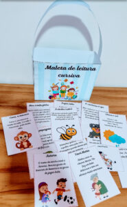 Maleta de leitura cursiva