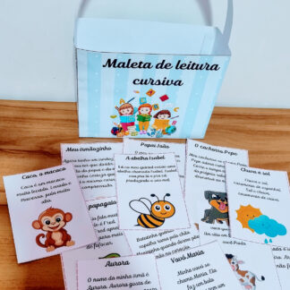 Maleta de leitura cursiva