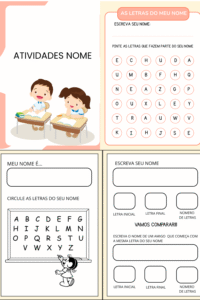 Atividades para Nome Próprio