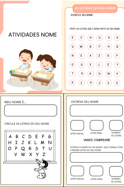 Atividades para Nome Próprio