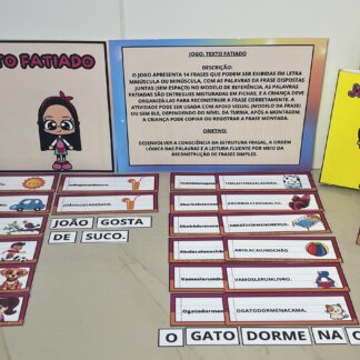🎲 Jogo Texto Fatiado