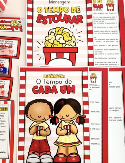 KIT TEORIA DA PIPOCA - REUNIÃO DE PAIS - Imagem 3