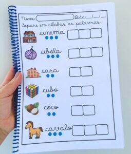 APOSTILA DECOMPONDO EM SÍLABAS