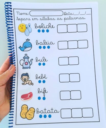 APOSTILA DECOMPONDO EM SÍLABAS - Imagem 2