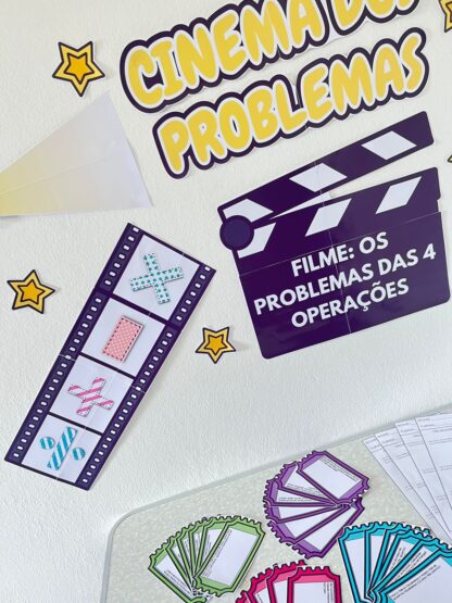 Kit Cinema dos Problemas: Transforme a Matemática em uma Aventura Cinematográfica! - Imagem 2