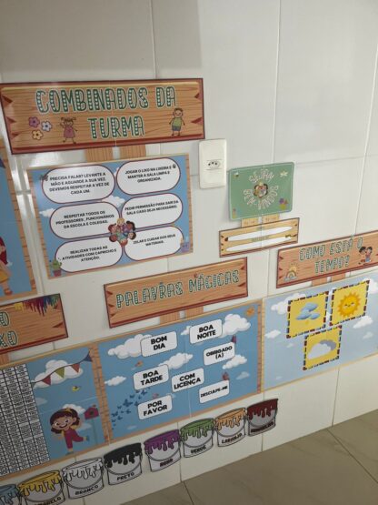 ✨ KIT SALA DE AULA - KIDS/NATUREZA 🎄🎁 - Imagem 5