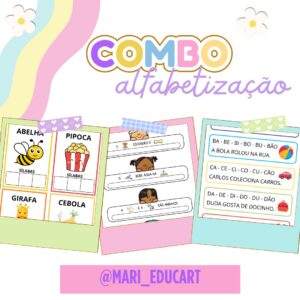 Combo Atividades de Alfabetização