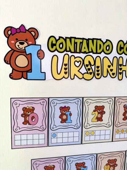 Contando com os ursinhos (Trabalhando contagem) - Imagem 11